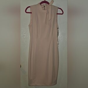 Calvin Klein Light Pink Dress Size 6 New W Tags
